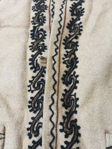 Embroidered Knit Jacket