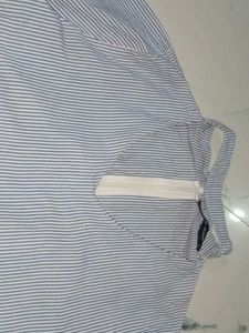 Striped Bell Sleeve Blouse