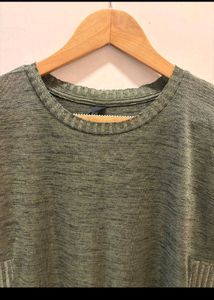 Cozy Green Long Sleeve Top