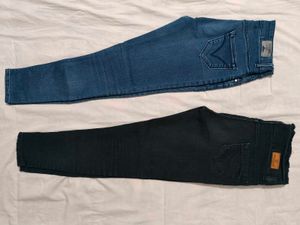 Jeans bundle Of 2 -black And Blue