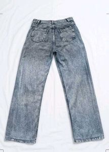 Trendy Straight Fit Distressed Jeans