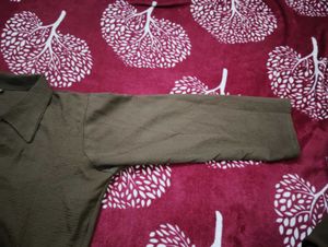 Brown shirt