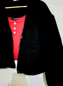 Cozy crop cardigan