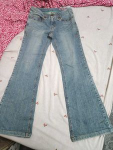 Boho Studded Flare Jeans