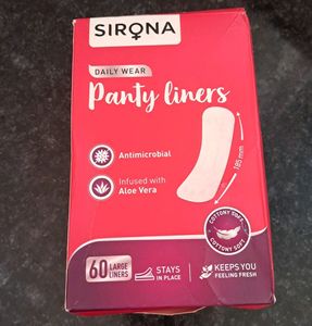 Sirona Panty Liners 60 Pack