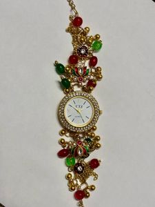 kashmiri anarkali watch bracelet - Free delivery