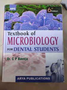 Textbook of microbiology for BDS