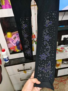 Beautiful Beads And Stone Pant