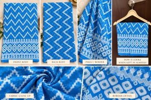 Pure cotton jamdani saree