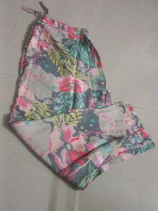 Floral co ord set with Embellished Collar