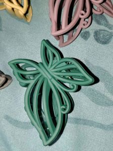 Set of 4 Butterfly Hair Clips