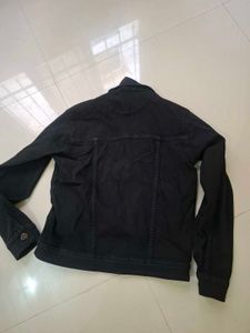 Classic Black Denim Jacket
