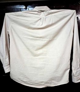 Men's Cream Formal Shirt