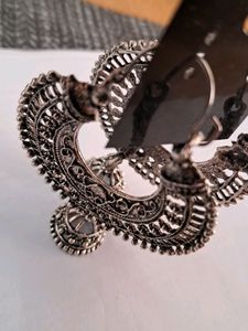Unused, Black Metal, HOOP Jhumkas