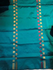 Peacock Green South Silk Saree