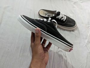 Vans Black Mules Sneakers