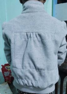 Gray Casual Jacket