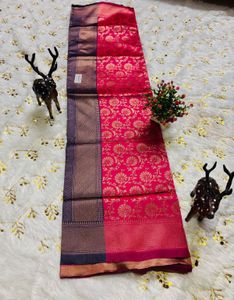 New South Indian banarsi Saree with blouse piece