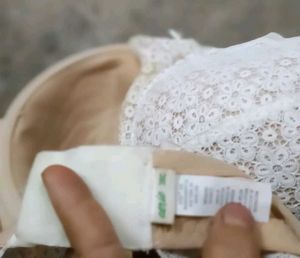White Lace Bra