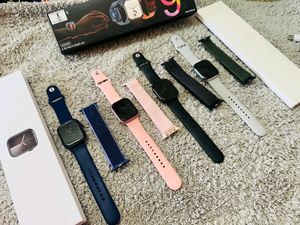 SERIES 9 with apple logo 😍Flip hand pickup call