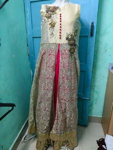Anarkali Front Open Dress