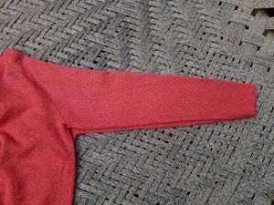 Coral Knit Top