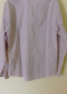 Peter England Casual Mens Slim Fit Checkered Shirt