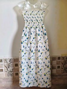 🔥 BUY 1, GET 1 FREE🔥Floral Smocked Midi Dress