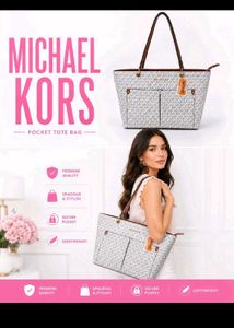 Michael Kors Pocket Tote Bag