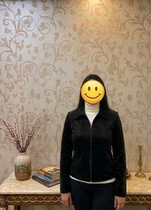 Classic Black Zip-Up Jacket