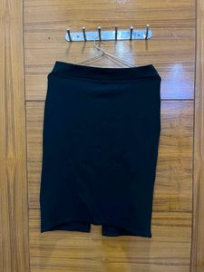 Classic Black Pencil Skirt