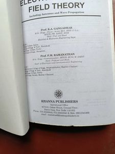 Electromagnetic Field Theory Book