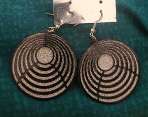 Pack of 8 (sparkling Hoop Earrings)