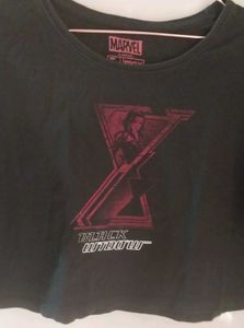 Black Widow Marvel T-Shirt tag Size xl