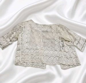 Elegant Lace Shrug