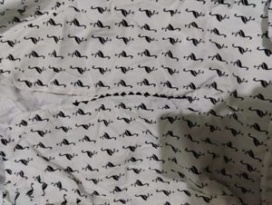 Chic Flamingo Print Kurta Tunic