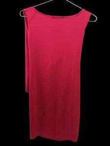 Chic Ruched Front Dress with Embellished Buckle