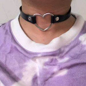 Alt/Emo Heart Choker Necklace