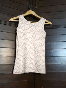 Cute Heart Print Tank Top