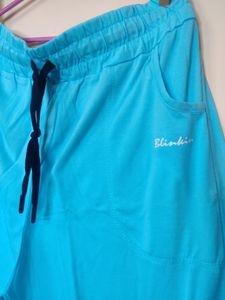 Sky-blue Active Wear