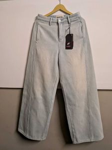 Light Wash Wide Leg baggy denim