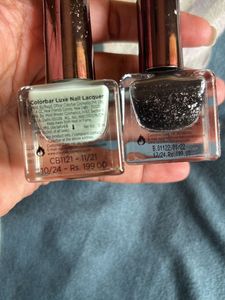 2 Colorbar Nail Polish 💅 + 1 free