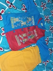 Cute Teddy Bear Kids Outfit