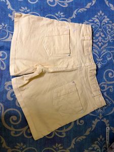 Light Yellow Shorts