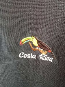Men's Costa Rica Toucan Polo tshirt