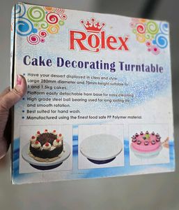 Rolex Cake Decorating Turntable n chocholate mold