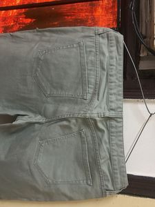 Women's Sage Green Slim Fit Pants