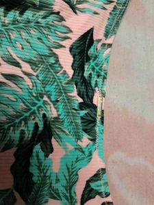 Tropical Print Bikini Bottoms