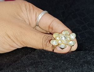 Golden Stone Ring