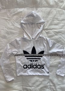 Adidas Cropped women's sports Hoodie